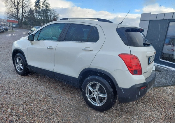 Chevrolet Trax cena 35900 przebieg: 219000, rok produkcji 2013 z Lębork małe 781